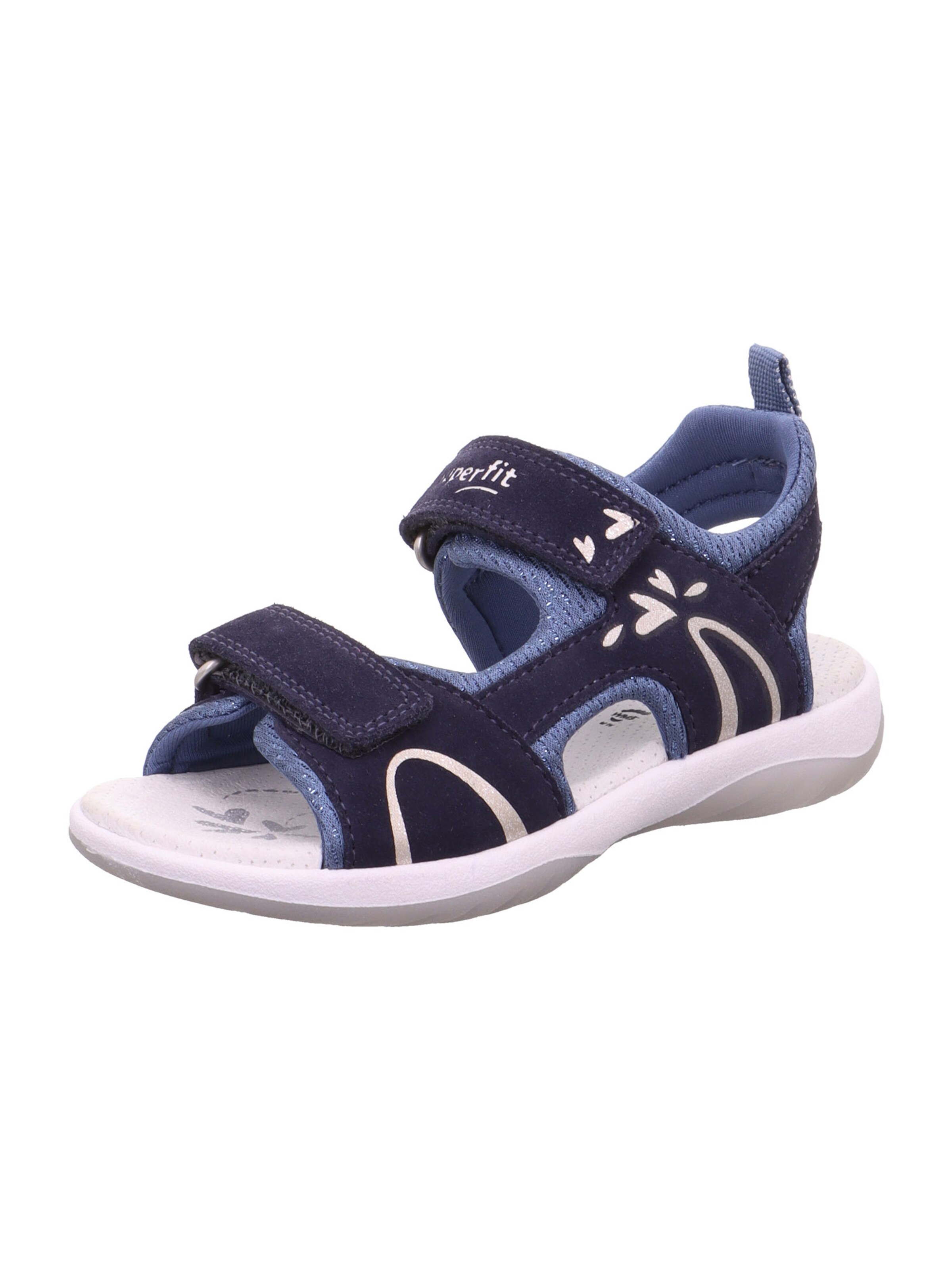 SUPERFIT Sandale 'Sunny' in Blau: Vorderseite