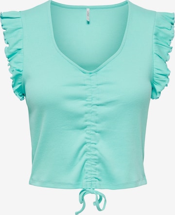 ONLY Shirt 'LAILA' in Blauw: voorkant