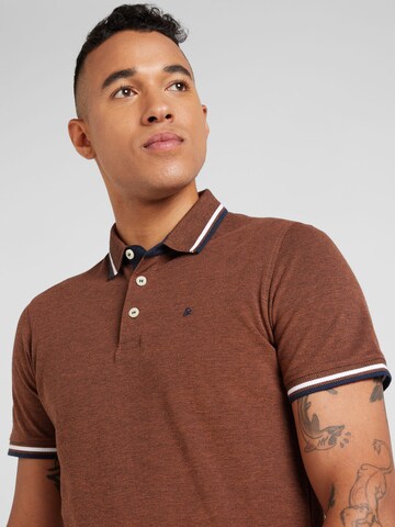 JACK & JONES Shirt 'JJEPaulos' in Brown