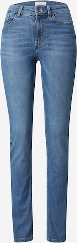 mėlyna Lindex Prigludęs Džinsai 'Ellen': priekis