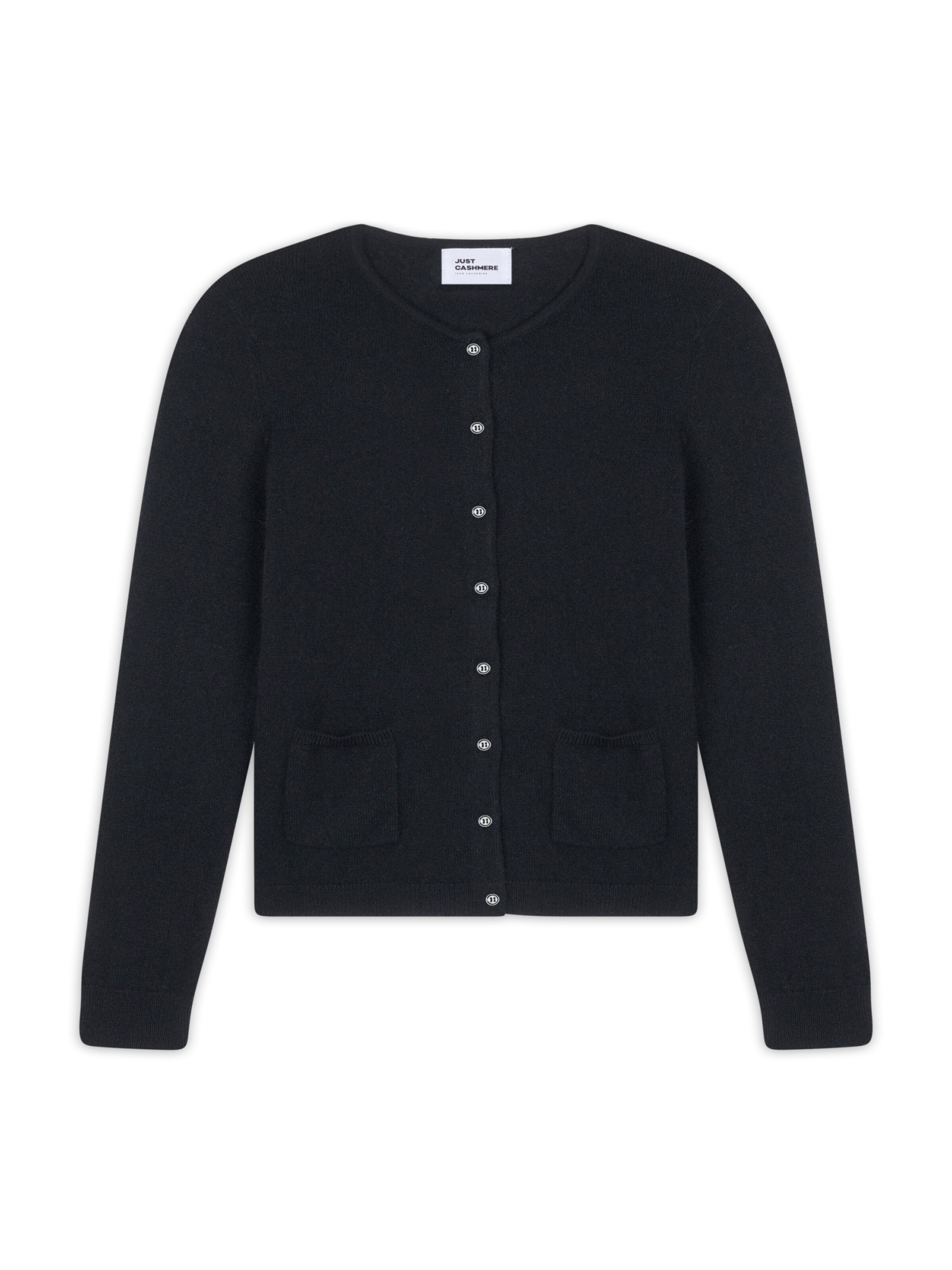 JUST CASHMERE Kampsun 'KATHARINE' must, Tootevaade