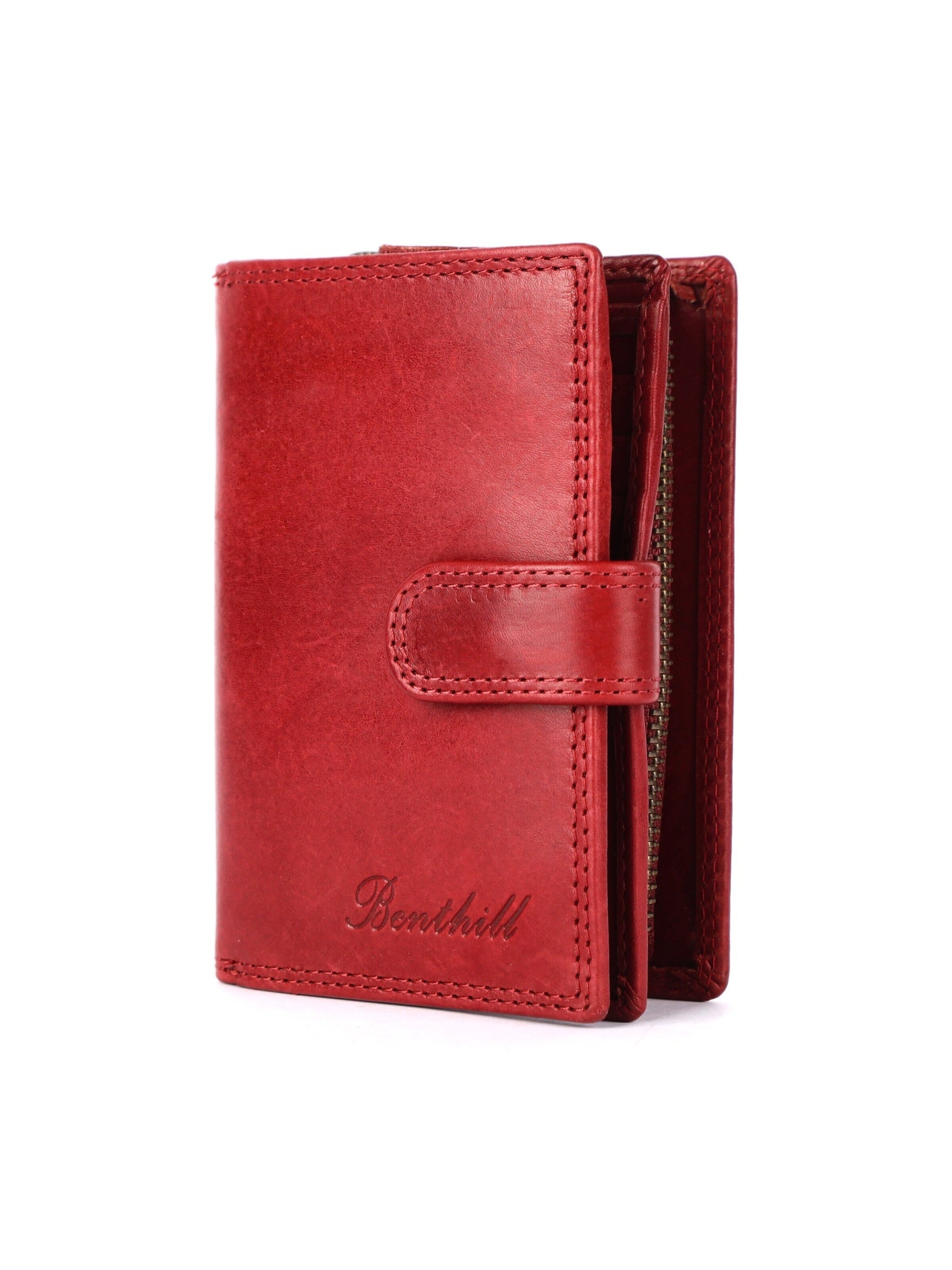 Benthill Wallet in Red: front