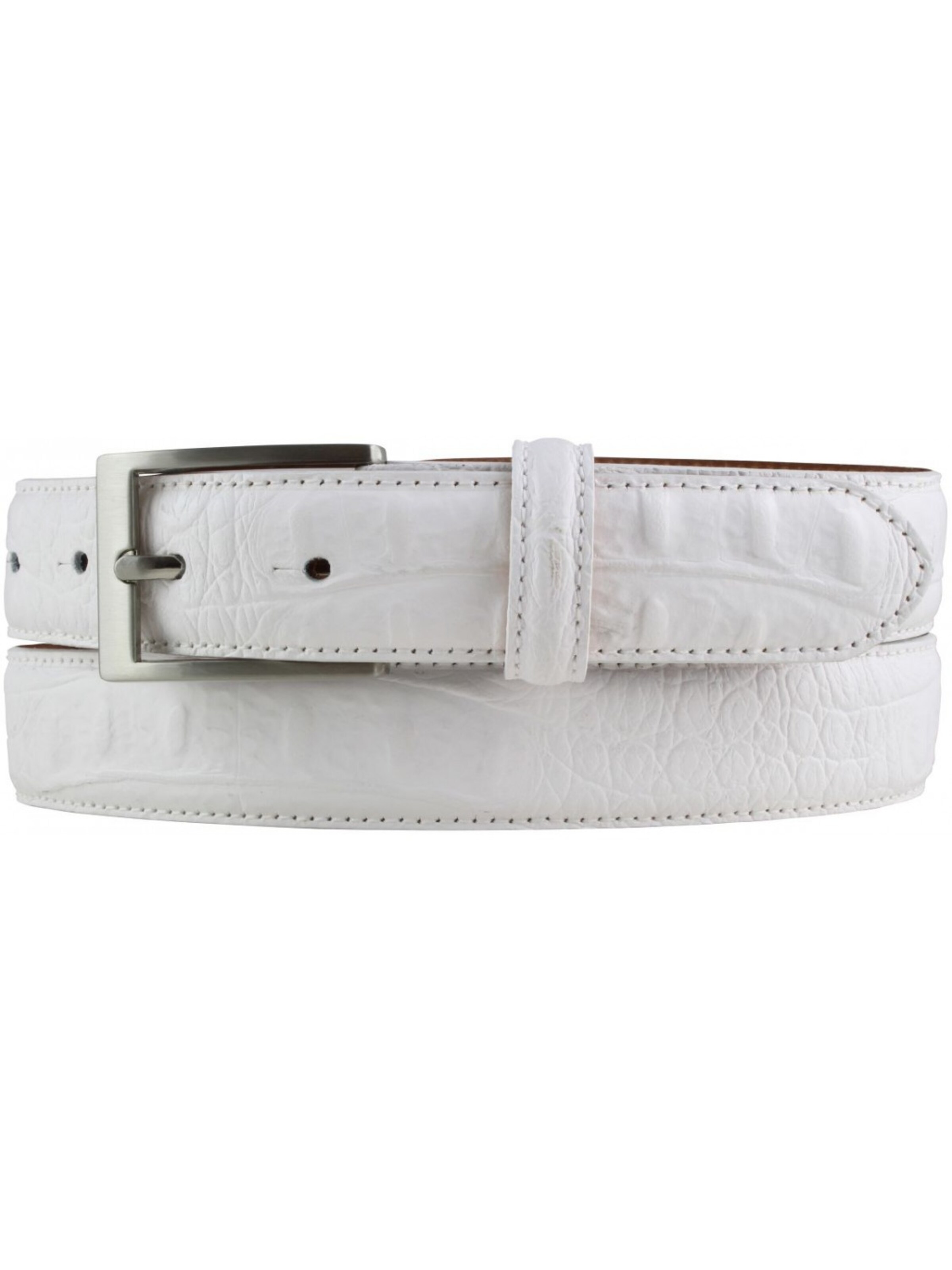 BELTINGER Belt 'Verbaniae' in White: front