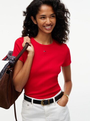 T-shirt 'ESSENTIAL' Tommy Jeans en beige