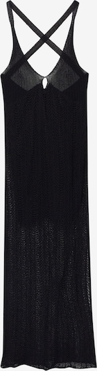 Pull&Bear Robes en maille en noir, Vue avec produit