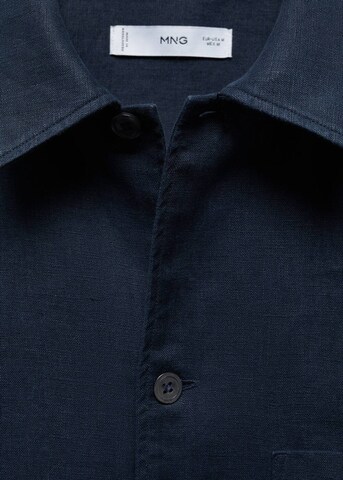 MANGO MAN Regular fit Button Up Shirt 'Amalfi' in Blue