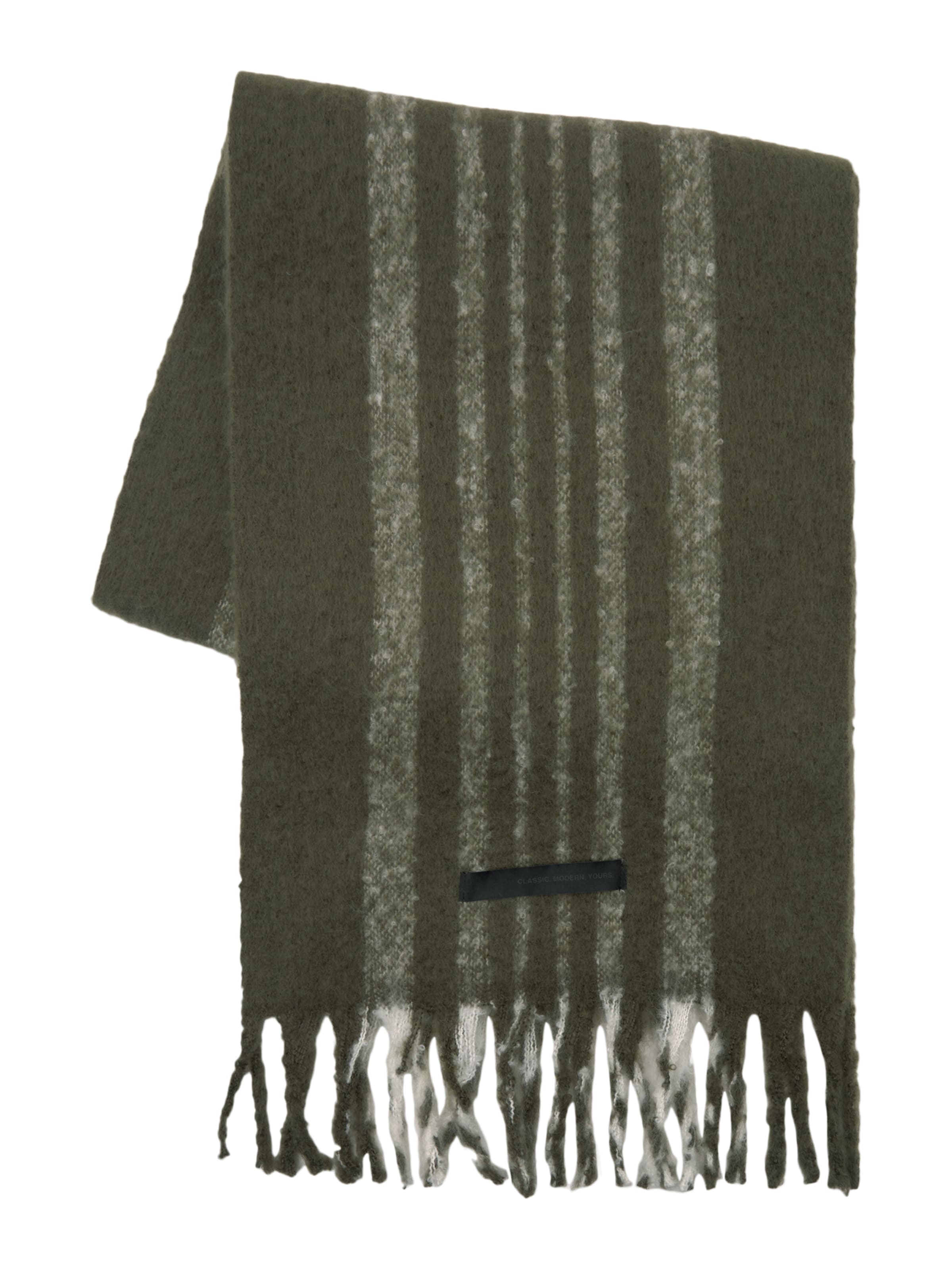 Pull&Bear Scarf in Green: front