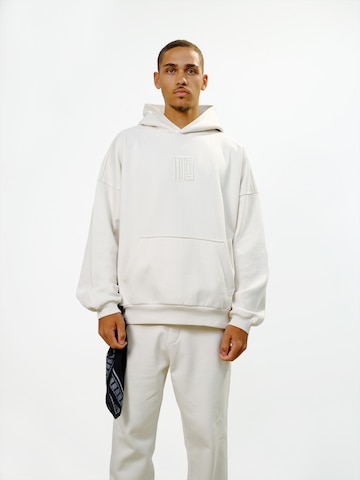 Alessandro Magno Sweatshirt 'CORE 2.0' in White: front