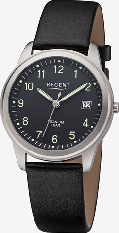 REGENT Analog Watch in Silver: front