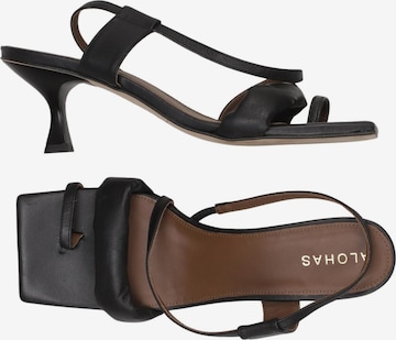 Alohas Sandalen 40 in Schwarz: Vorderseite