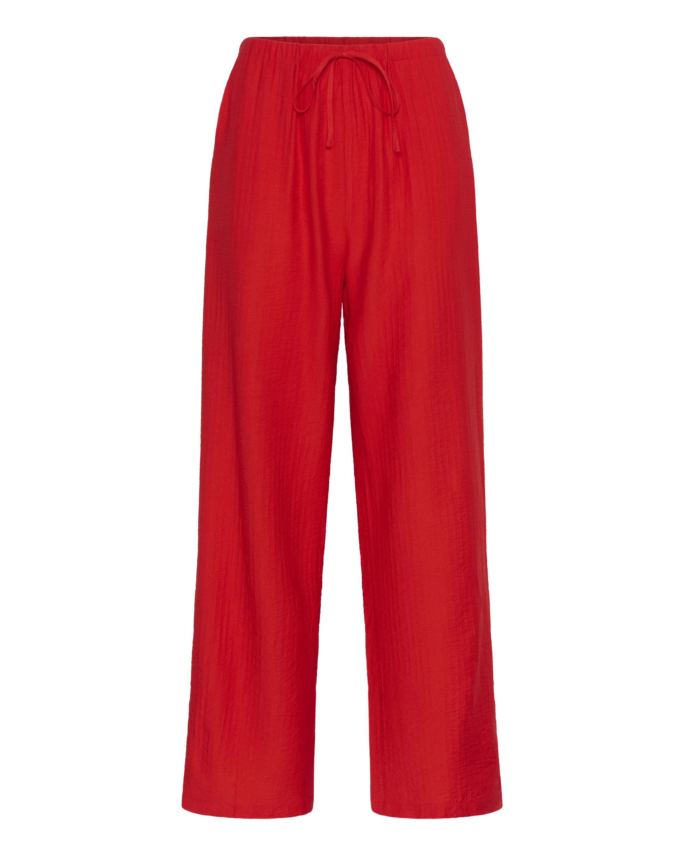 Cream Broek 'Lori ' in Rood: voorkant
