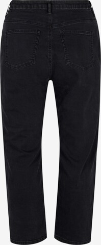 Zizzi Regular Jeans 'VERA FIT' in Schwarz