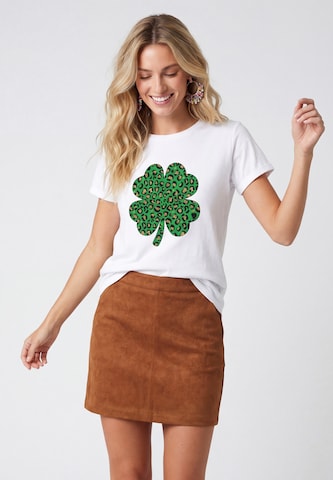 usha FESTIVAL - Camiseta en blanco: frente