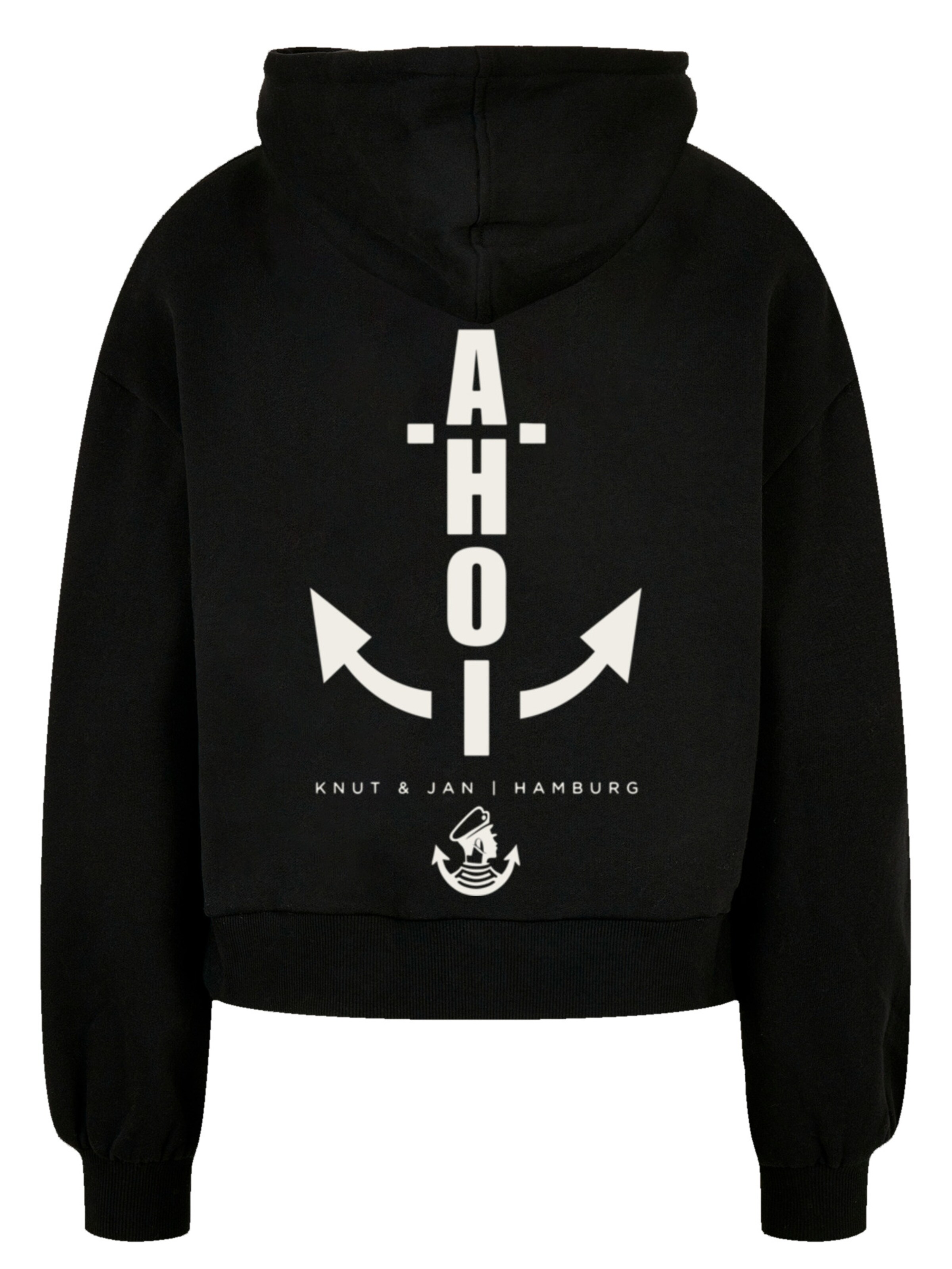 Sweat-shirt F4NT4STIC en noir : devant