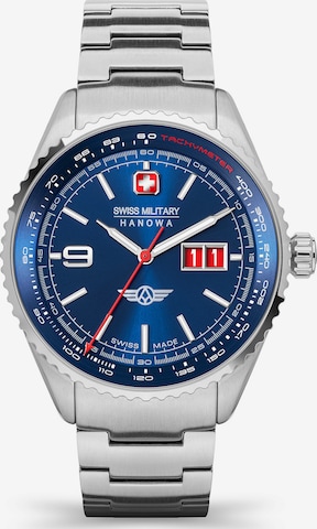 SWISS MILITARY HANOWA Uhr in Silber: predná strana