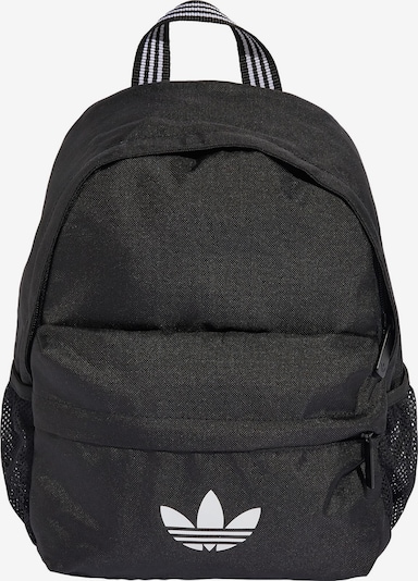 One Size dydžio Kuprinė 'SMALL' iš ADIDAS ORIGINALS, spalva – juoda / balta, Prekių apžvalga