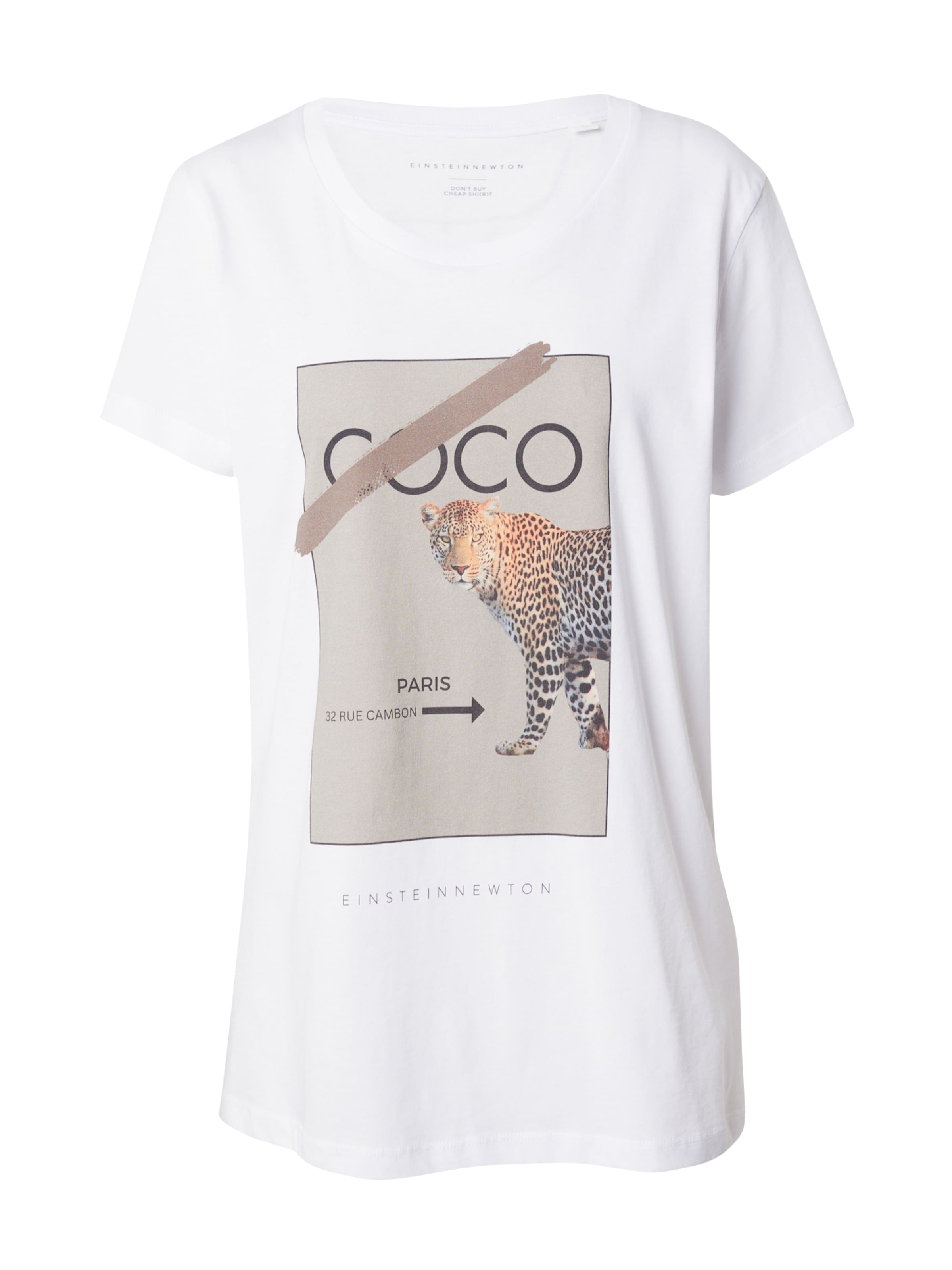 balts EINSTEIN & NEWTON T-Krekls: no priekšpuses