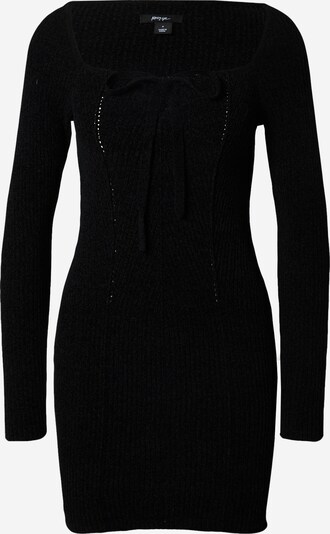 Nasty Gal Pletena haljina 'Chenille' u crna, Pregled proizvoda