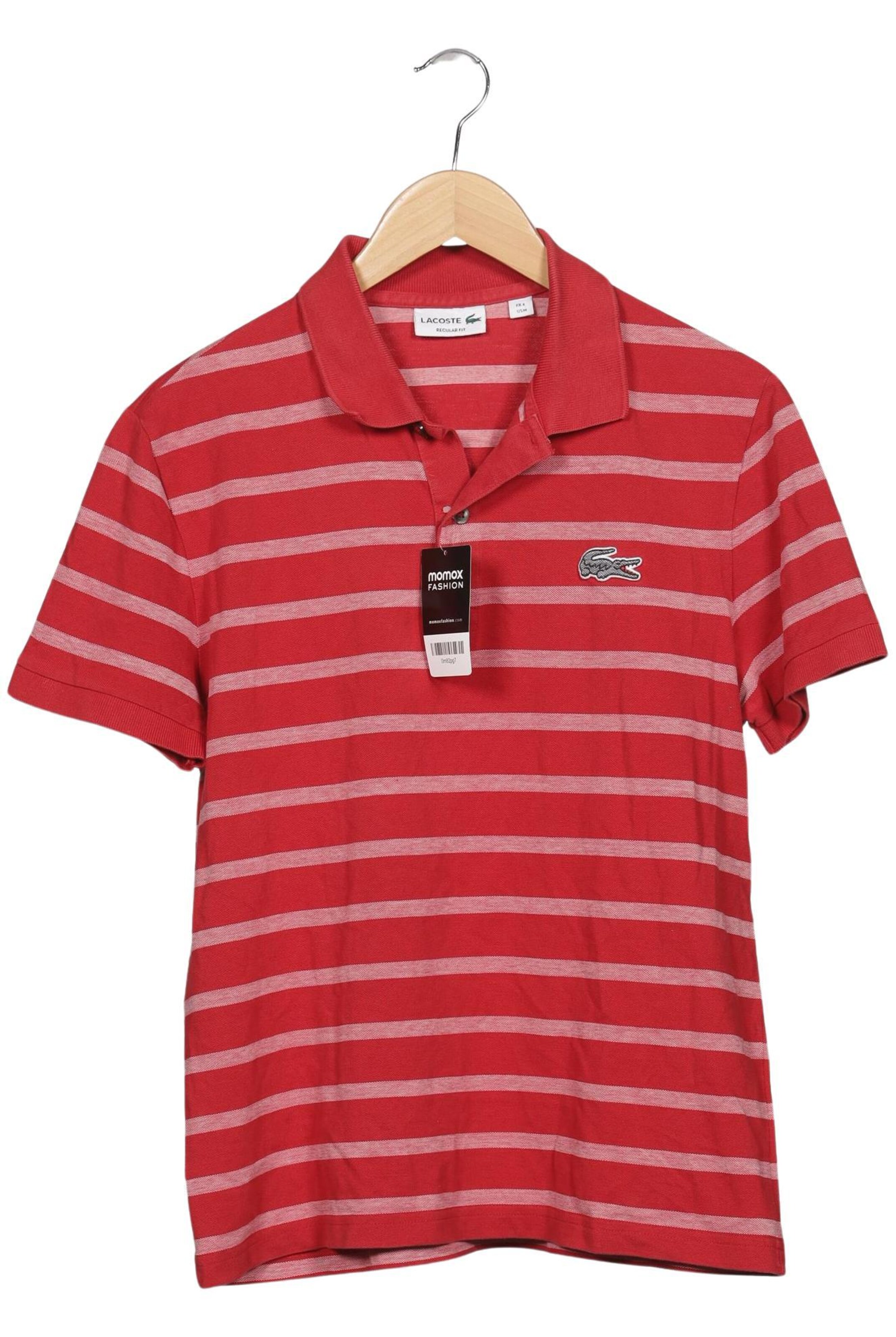 LACOSTE Poloshirt in M-L in rot, Produktansicht