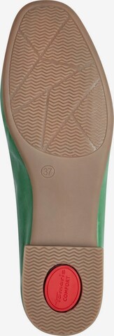 TAMARIS Classic Flats in Green