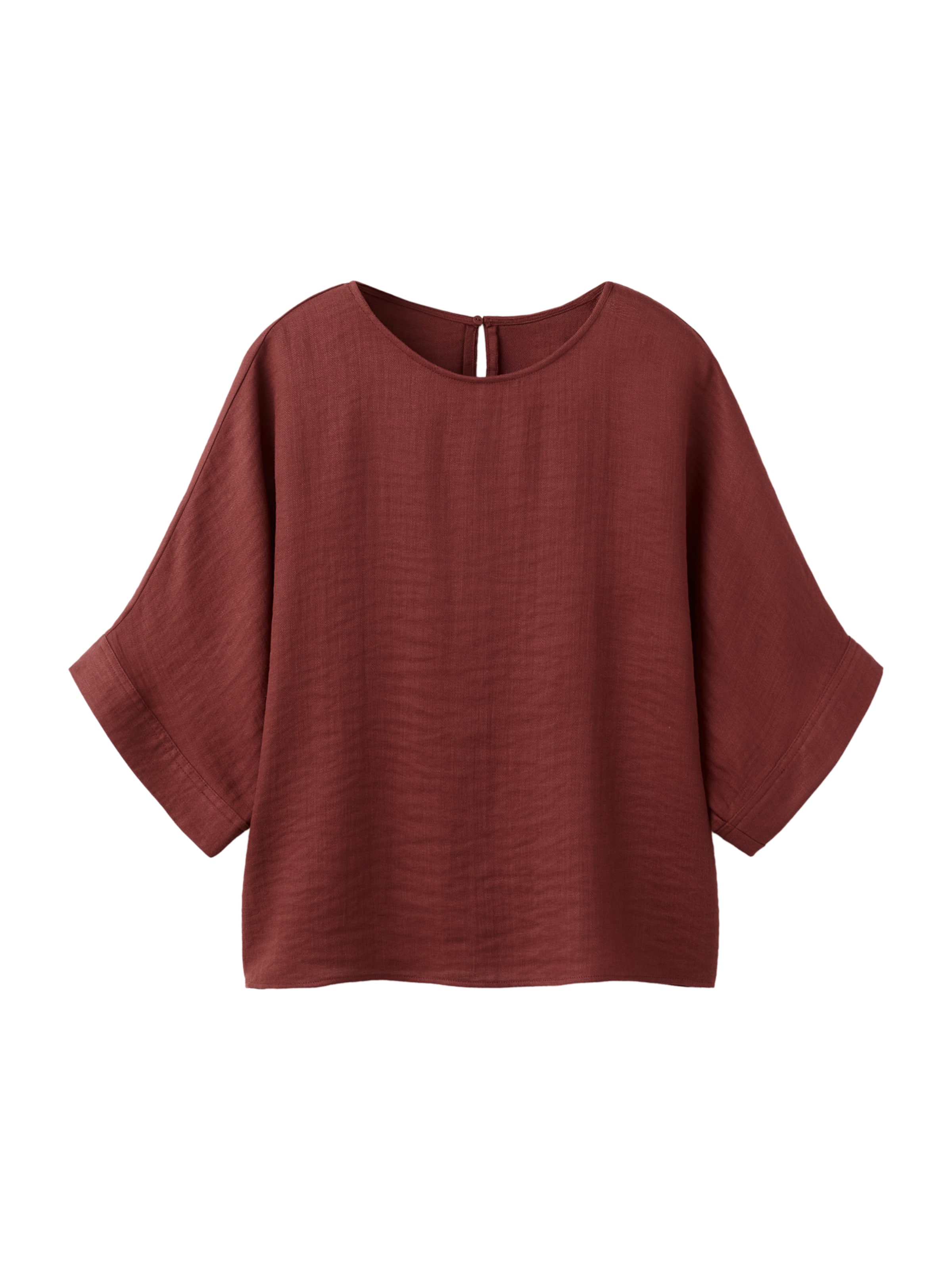 Camicia da donna 'SALVIA' di MANGO in rosso: frontale