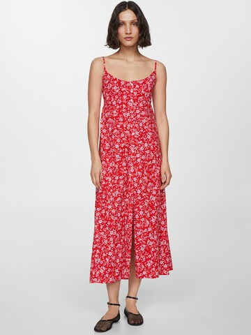 Robe 'Florex' MANGO en rouge : devant