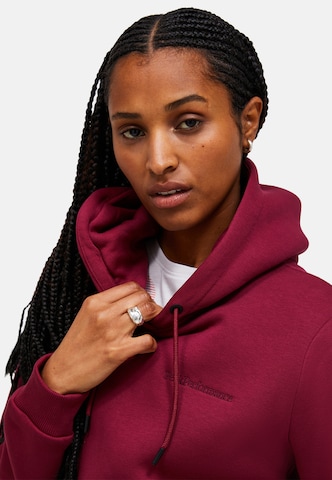 PEAK PERFORMANCE Sweatshirt in Rood