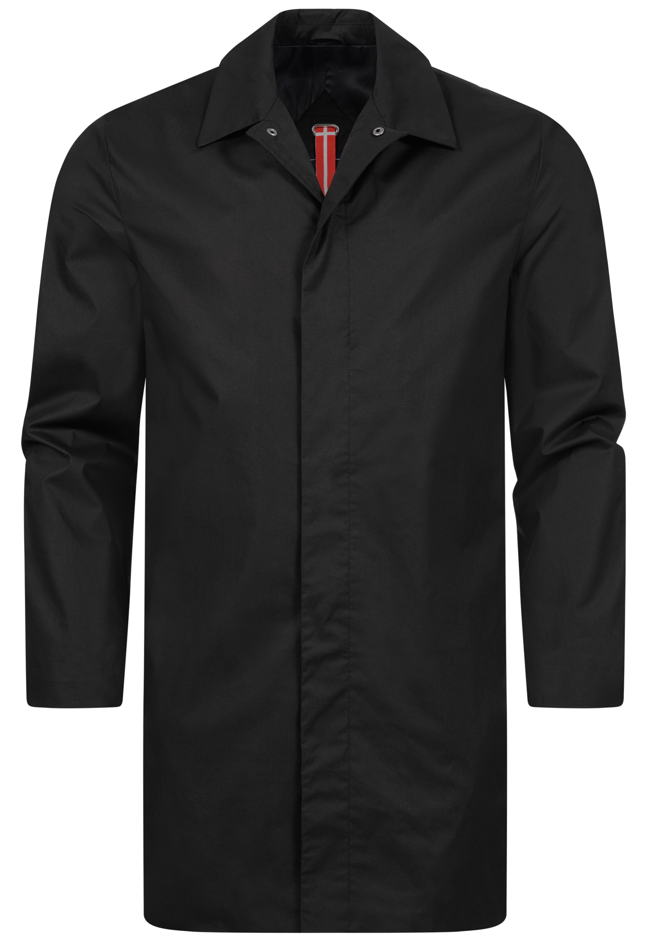 Kronstadt Tussenjas 'KSCesar' in Zwart: voorkant