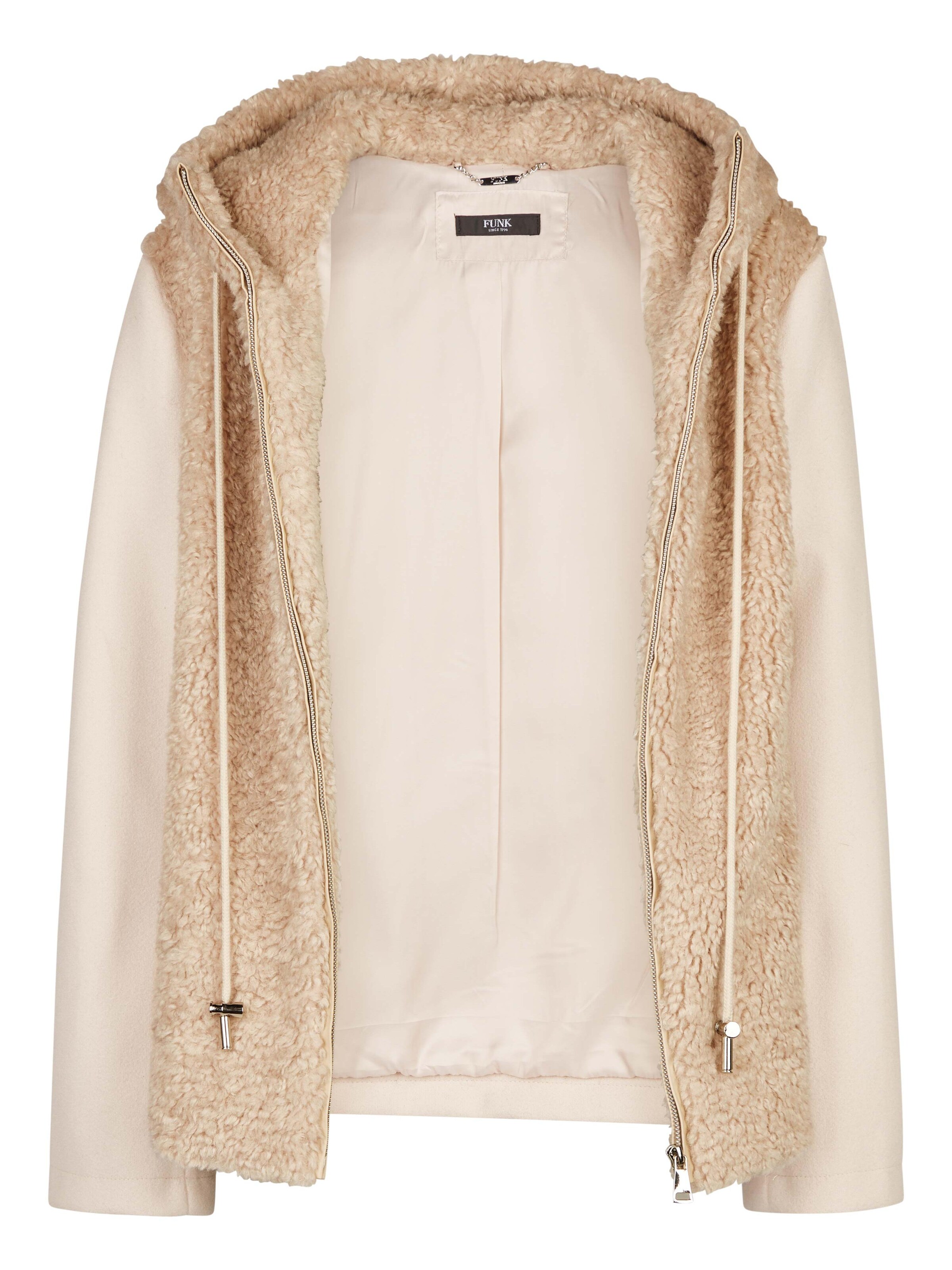 Funk since 1776 Between-Season Jacket in Beige: front