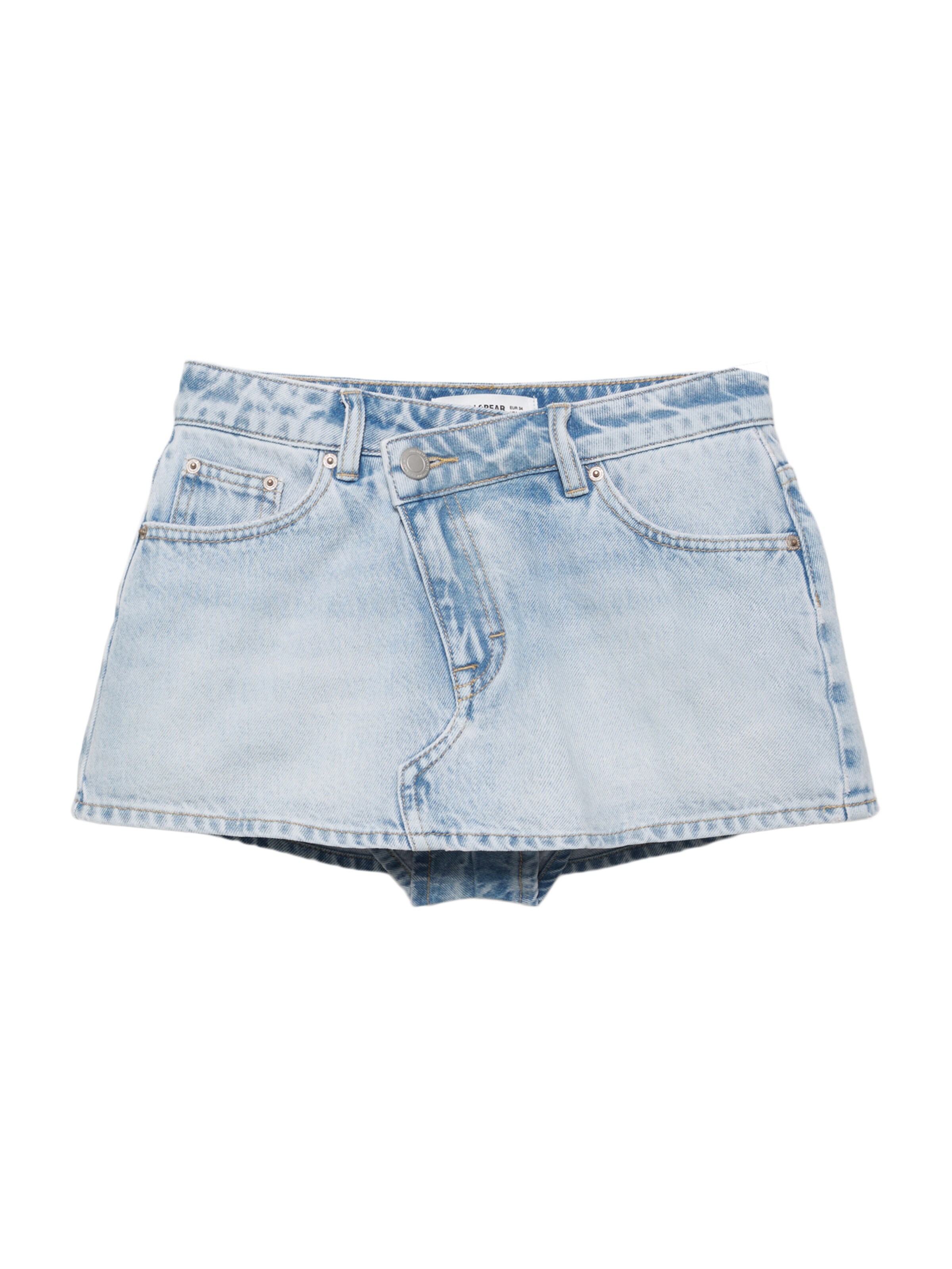 Pull&Bear Hosenrock in hellblau, Produktansicht