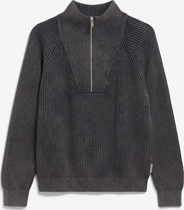 ARMEDANGELS Strickpullover RONYIAAS GMT DYE in Schwarz: Vorderseite