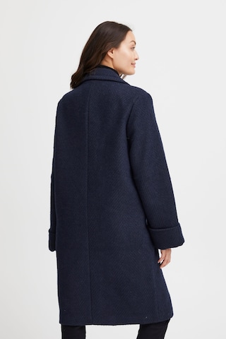 Fransa Between-Seasons Coat 'Palma Ja 1' in Blue