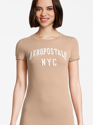 T-shirt AÉROPOSTALE en beige