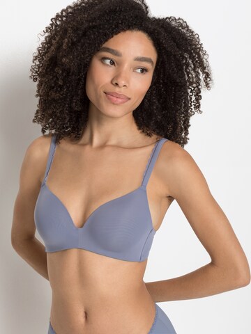 Push-up Soutien-gorge s.Oliver en bleu : devant