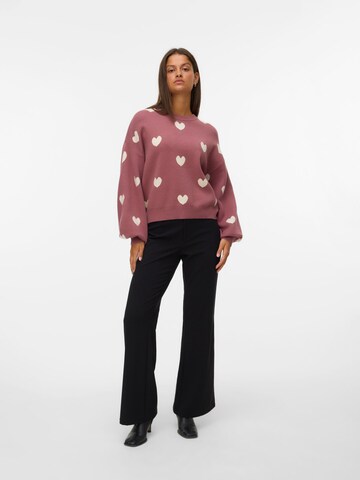 VERO MODA Sweater 'VMSomeone' in Pink: front