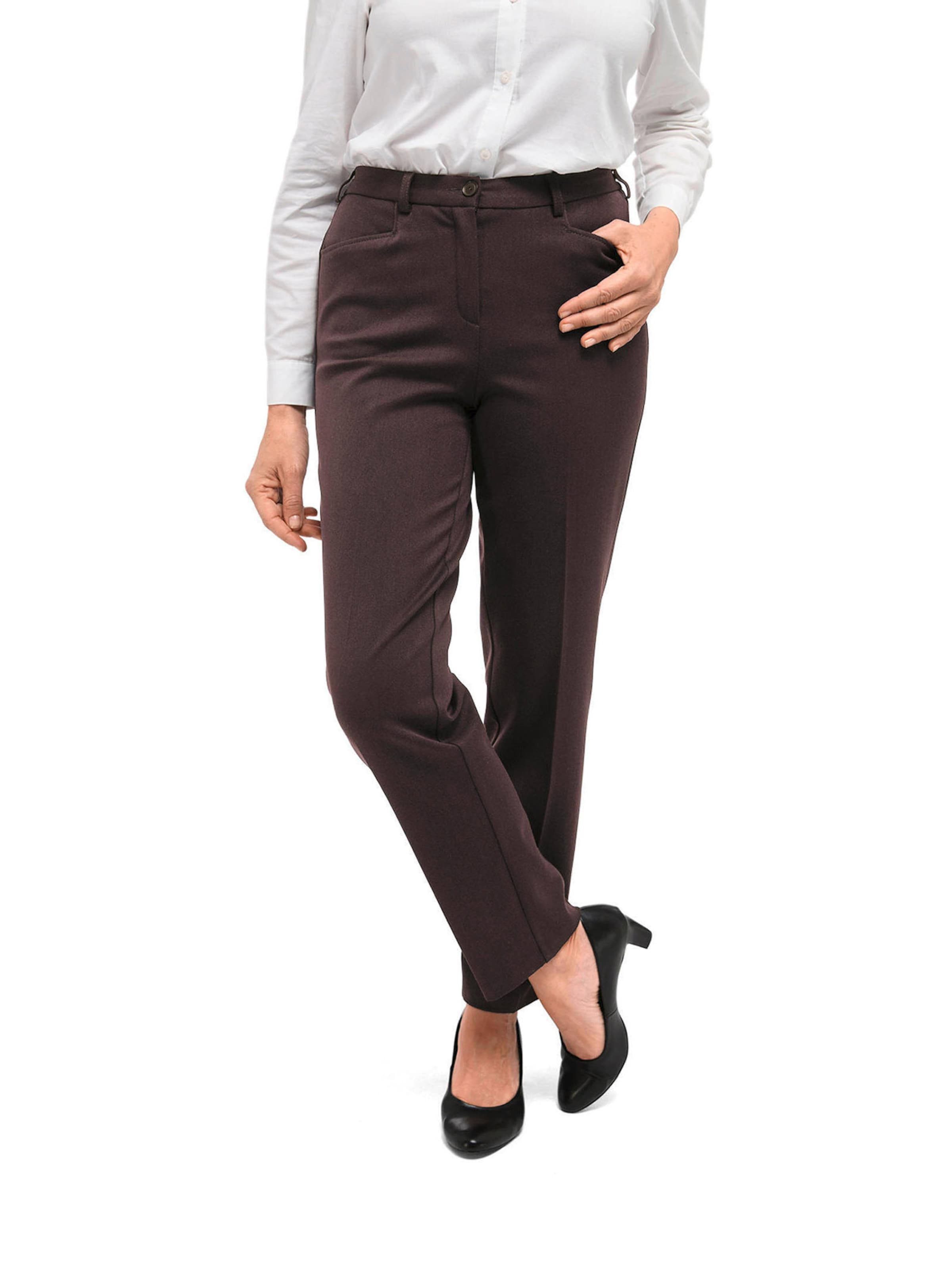 Goldner Regular Hose in Braun: Vorderseite