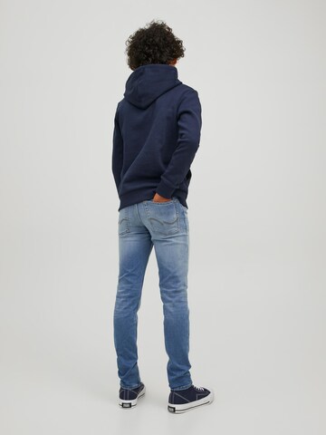 Coupe slim Jean 'Glenn' Jack & Jones Junior en bleu