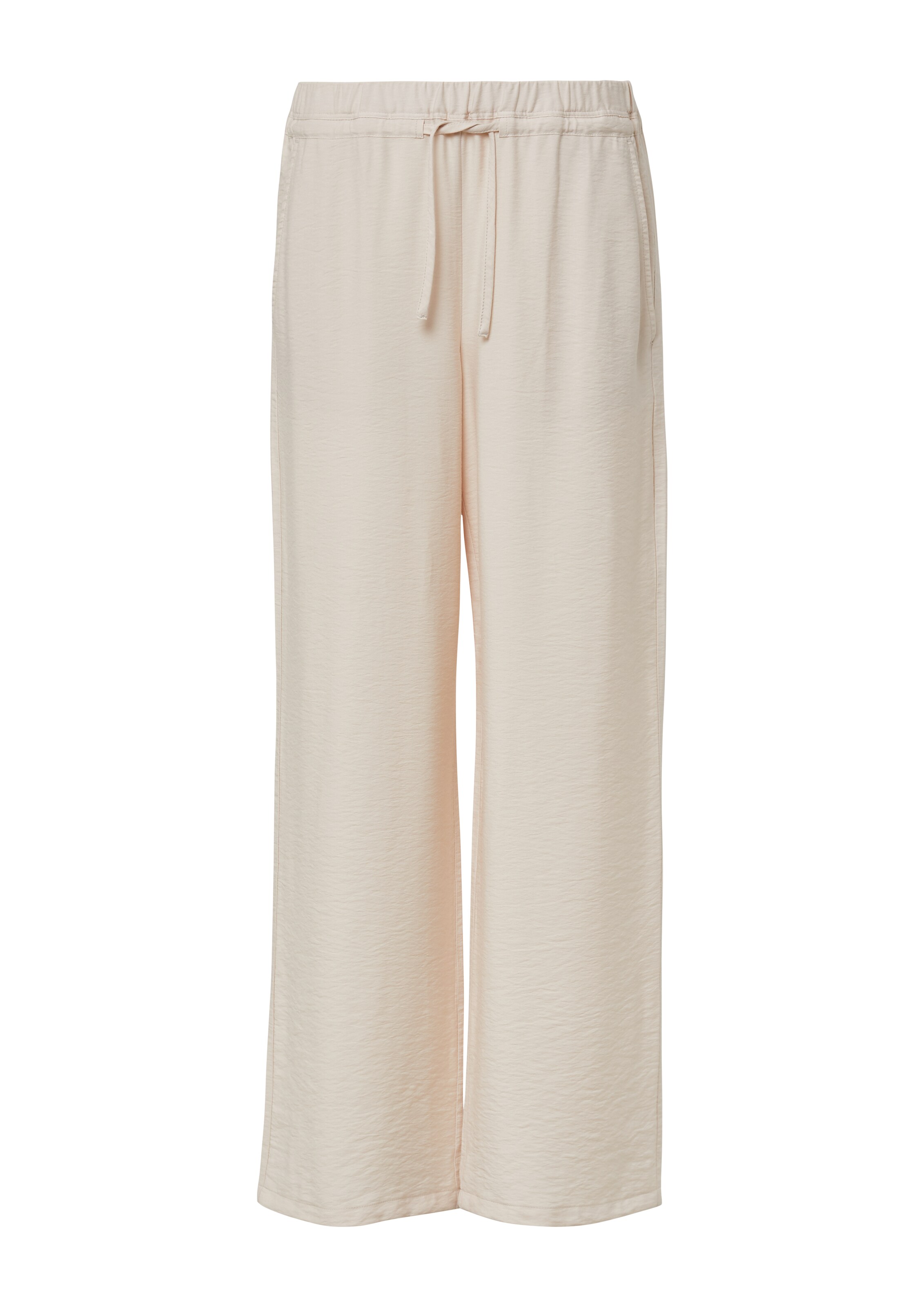 comma casual identity Loosefit Hose in Beige: Vorderseite