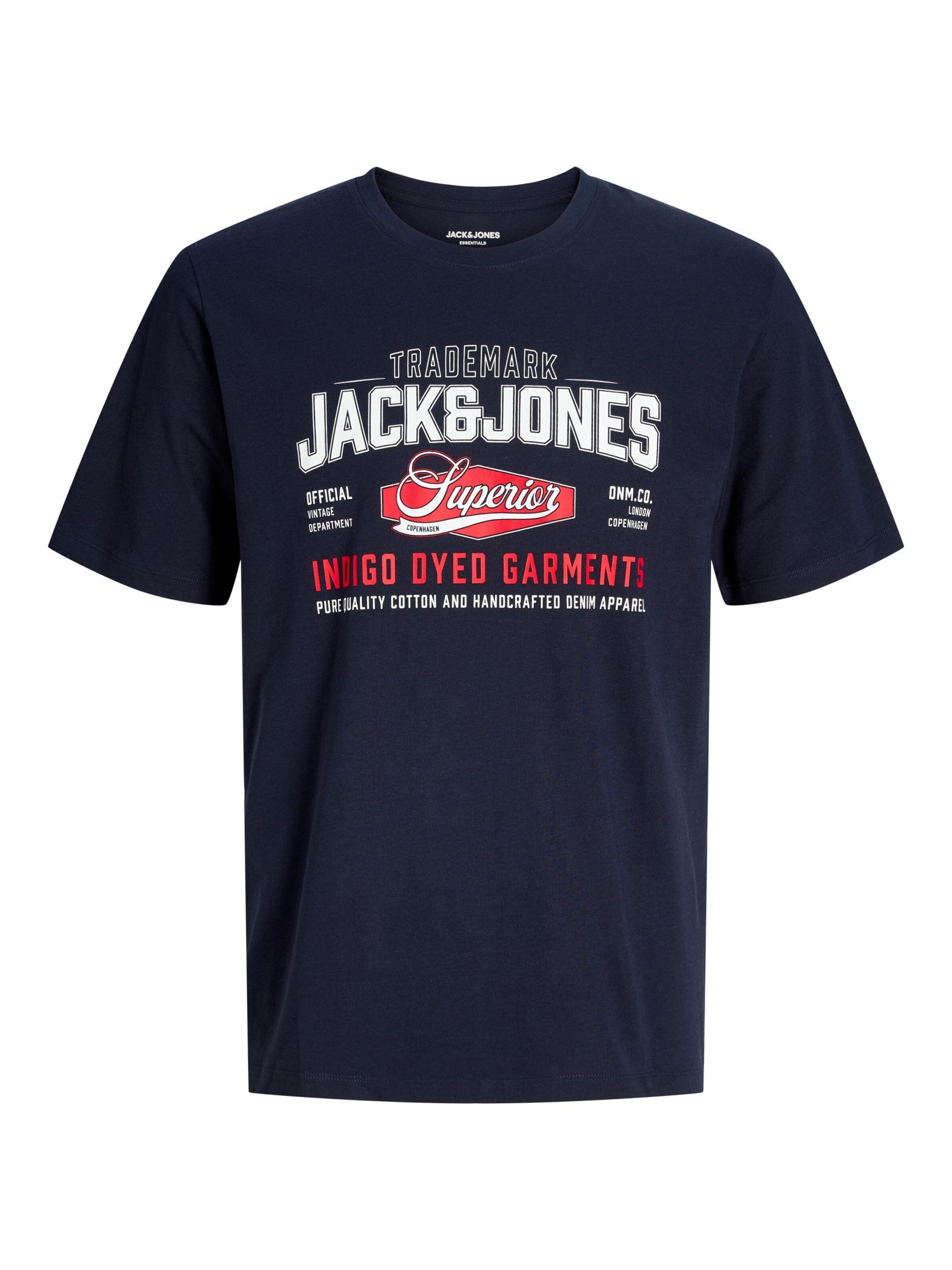 JACK & JONES Shirt in Blauw: voorkant