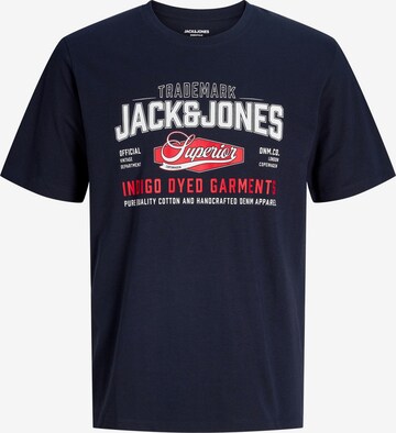 JACK & JONES Shirt in Blauw: voorkant