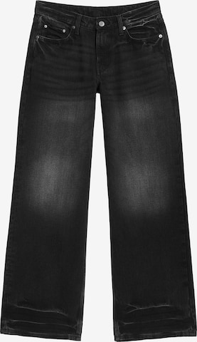 Loosefit Jeans 'Ampel' di WEEKDAY in nero: frontale