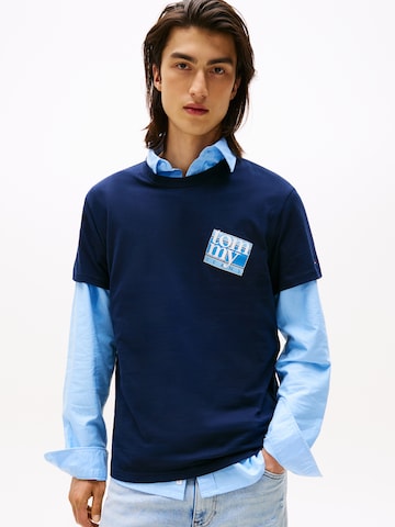 Tommy Jeans T-Shirt in Blau: Vorderseite
