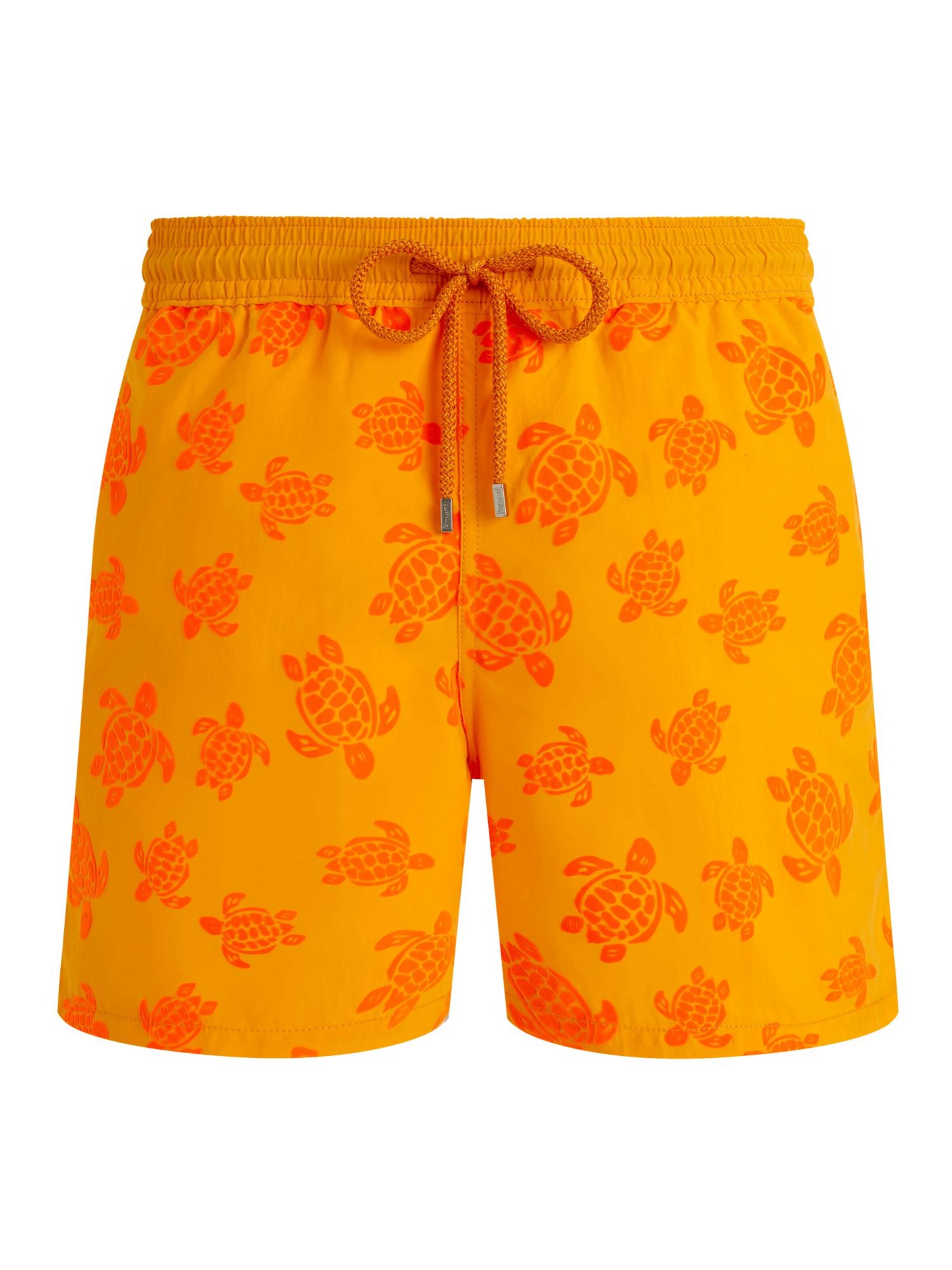 Pantaloncini da bagno di Vilebrequin in arancione: frontale