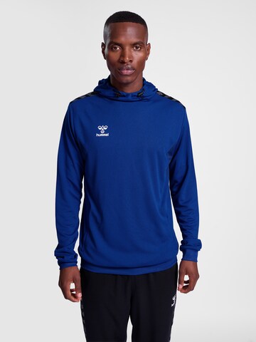 Hummel Sportsweatshirt 'Authentic Pl' i blå: forside