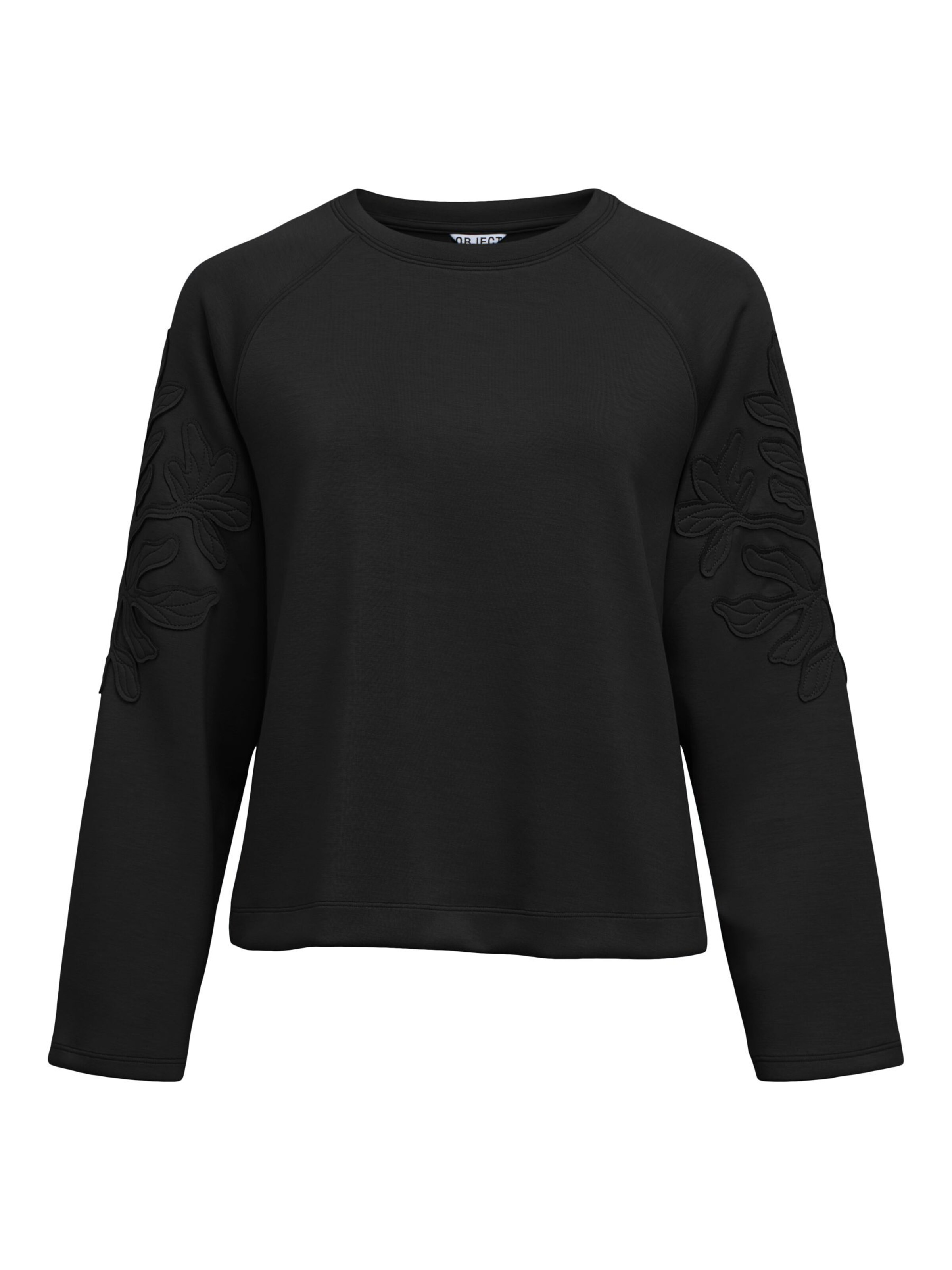 OBJECT Sweatshirt 'ANDREA' i sort: forside