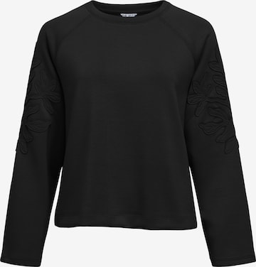 Sweat-shirt 'ANDREA' OBJECT en noir : devant
