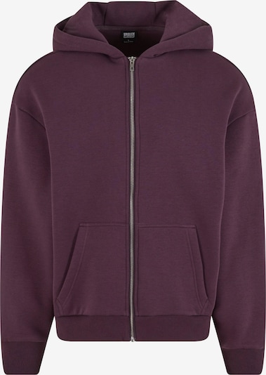 Urban Classics Collegetakki koossa XXXL värissä karhunvatukka, Tuotenäkymä