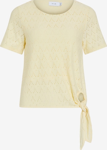VILA - Camiseta 'VIAmalina' en amarillo: frente