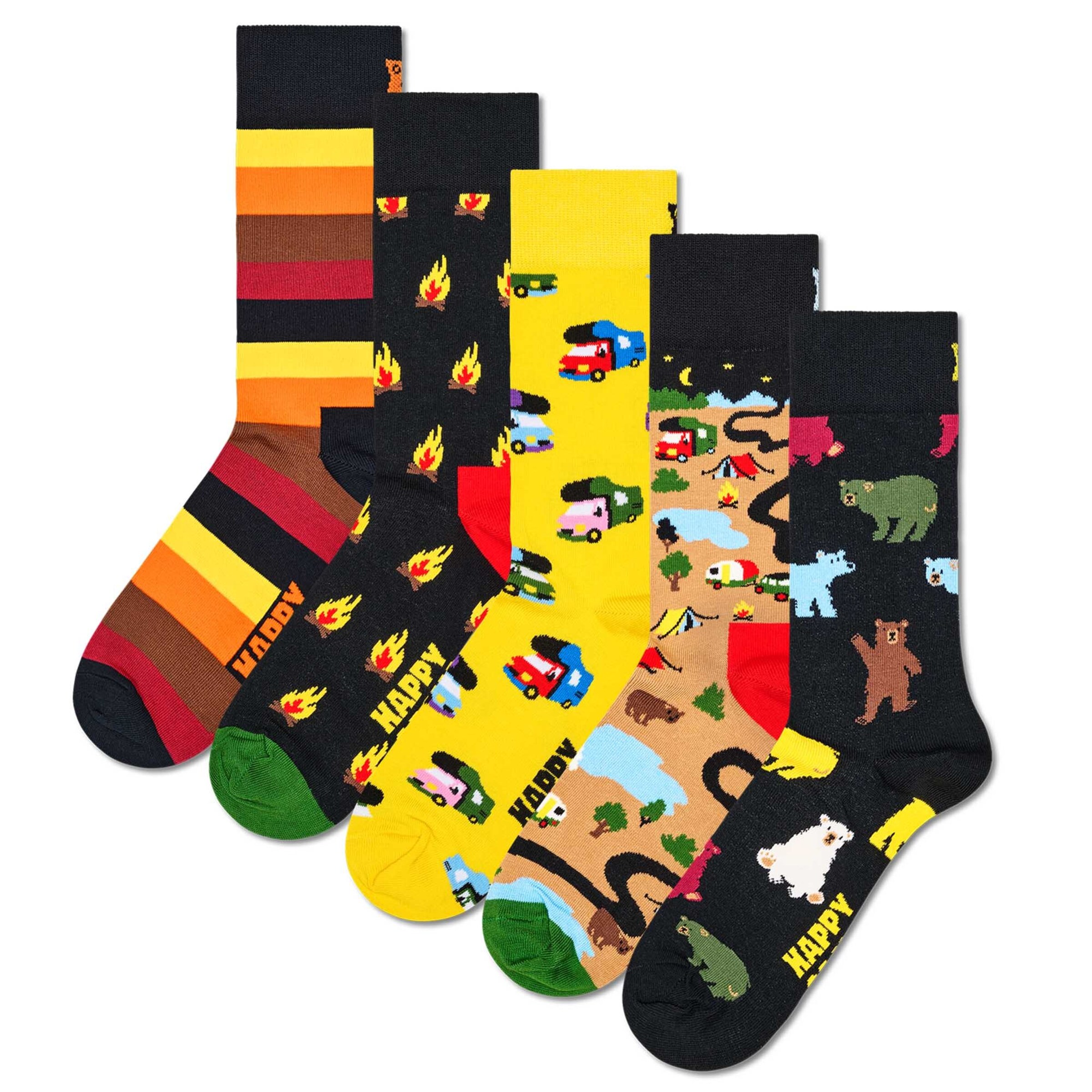 Chaussettes Happy Socks en multicouleur : devant