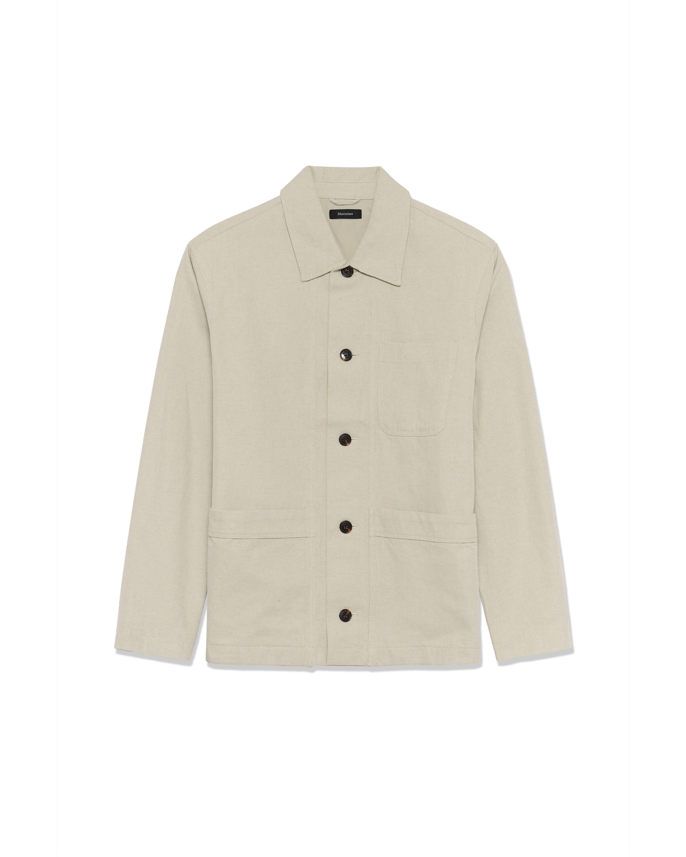 Matinique Veste mi-saison 'MACombs' en ivoire, Vue avec produit